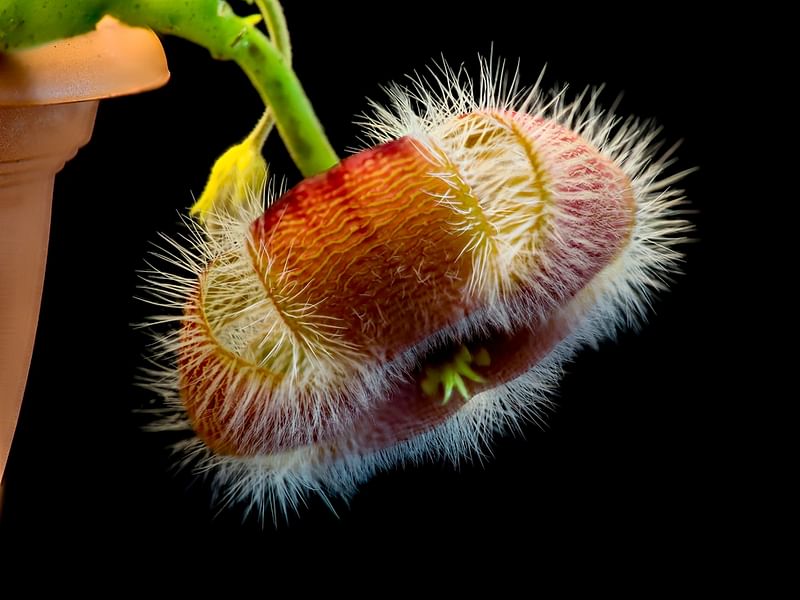 Stapelia Hirsuta Flower Bud | Orbea / Stapelia | Apocynaceae